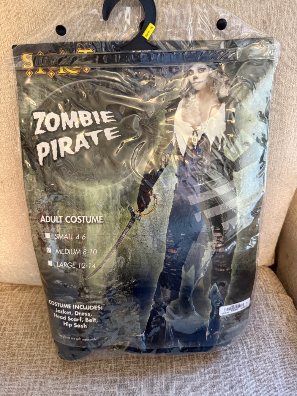 Womens Zombie Pirate Costume